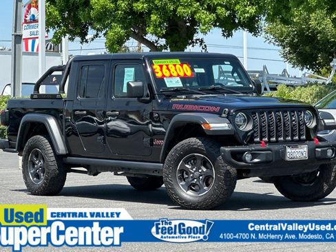 Used 2022 Jeep Gladiator Rubicon w/ LED Lighting Group AWD/4WD image 1