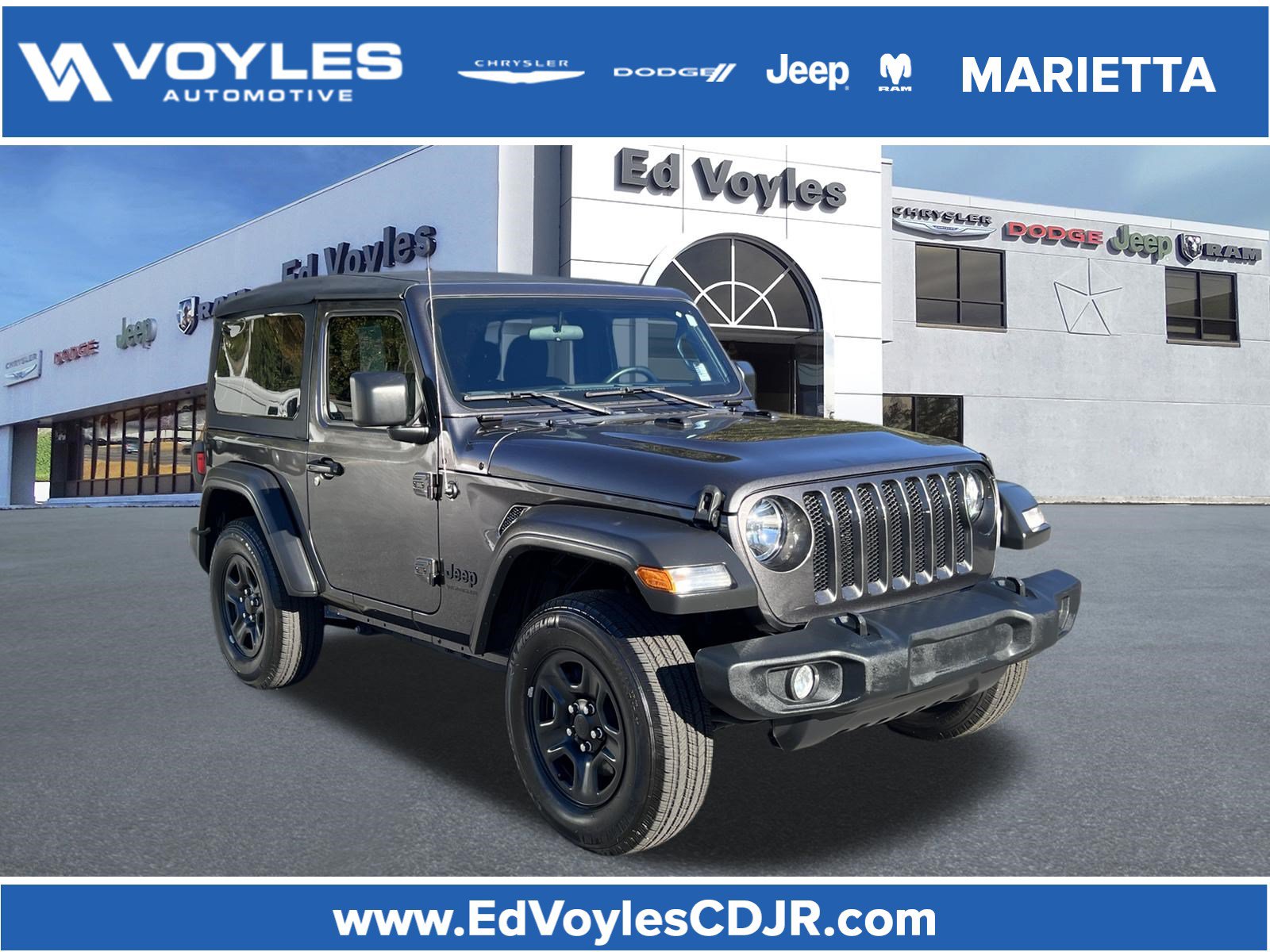 Used 2022 Jeep Wrangler Sport AWD/4WD image 1