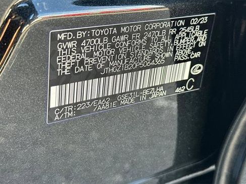 Certified 2023 Lexus IS 350 F Sport image 35