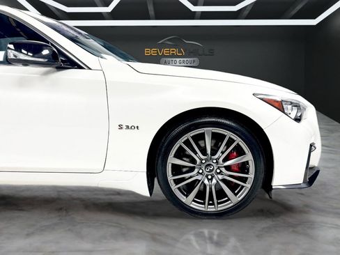 Used 2019 INFINITI Q50 Red Sport 400 w/ Sensory Package image 64