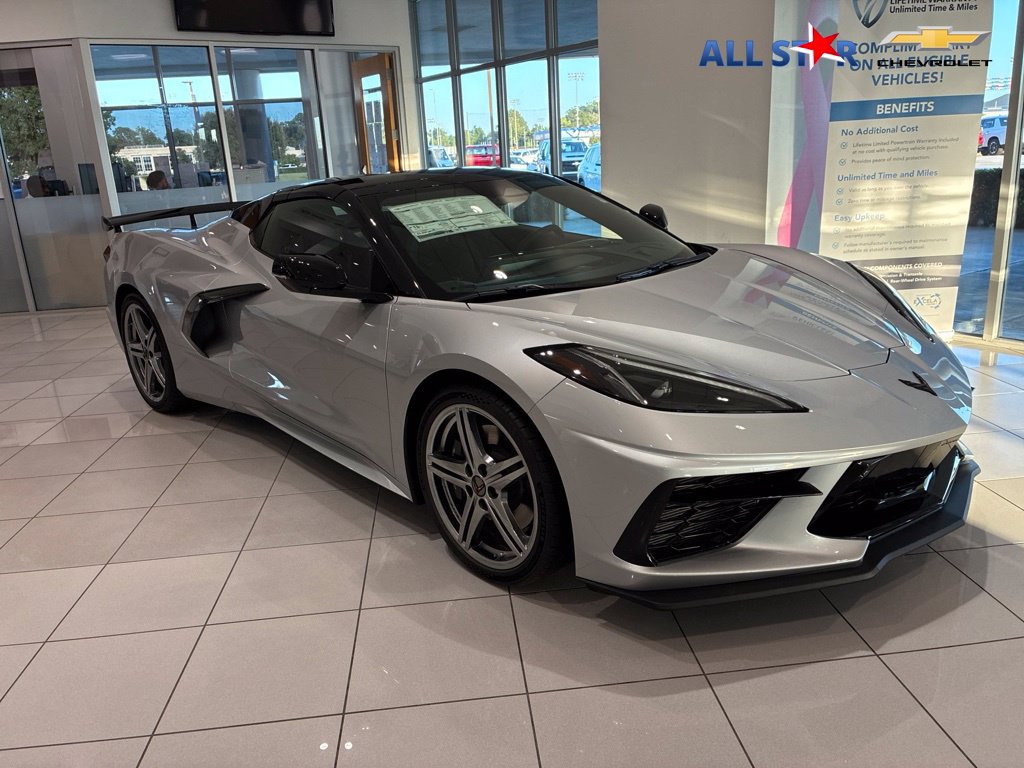 New 2027 Chevrolet Corvette Stingray Convertible w/ Z51 Performance Package RWD 360° Tour