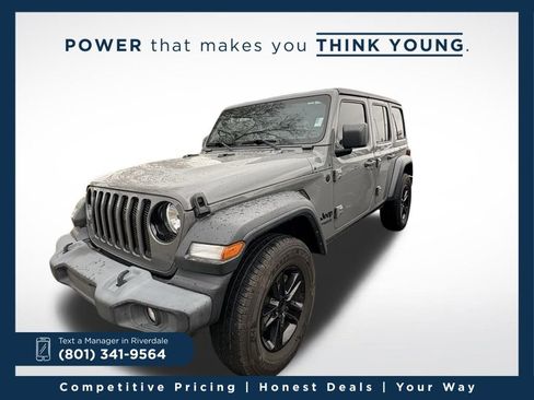 Used 2022 Jeep Wrangler Unlimited Sport image 1