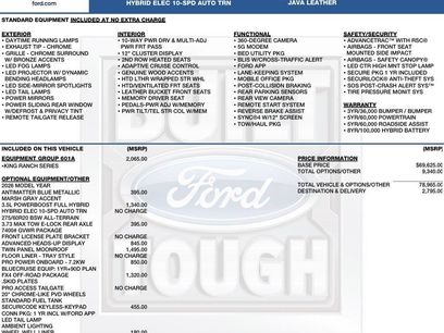 New 2026 Ford F150 King Ranch w/ Equipment Group 601A High