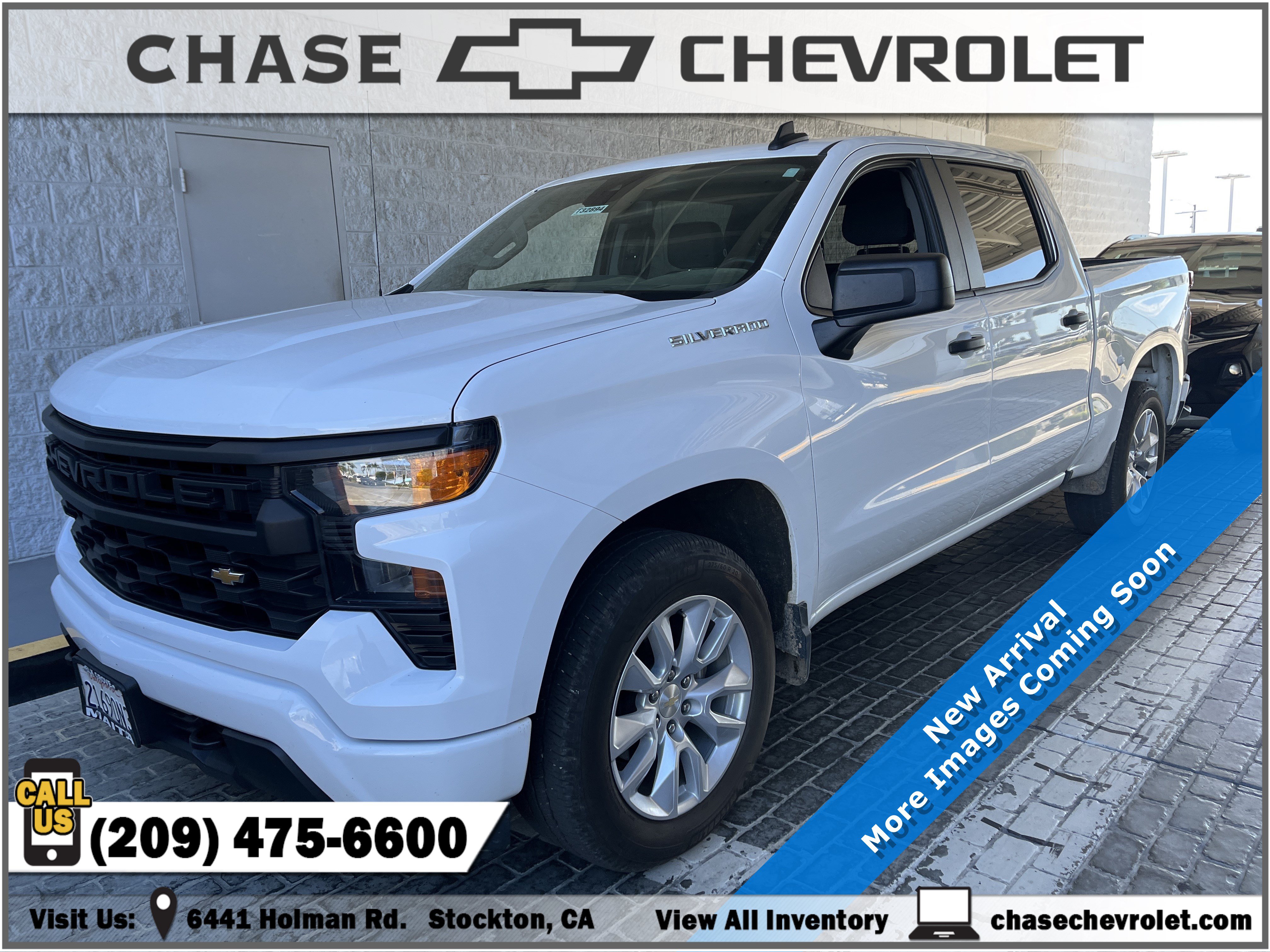 Used 2022 Chevrolet Silverado 1500 Custom RWD image 1