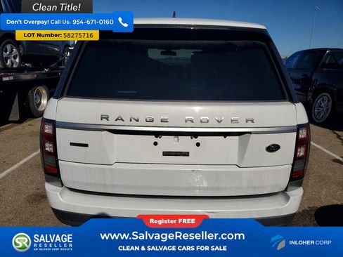 Used 2016 Land Rover Range Rover Long Wheelbase Autobiography AWD/4WD image 8