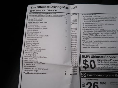 Used 2014 BMW X5 xDrive35d image 29