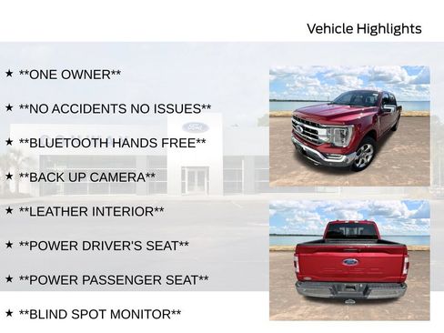 Certified 2023 Ford F150 Lariat w/ Equipment Group 502A High AWD/4WD image 6