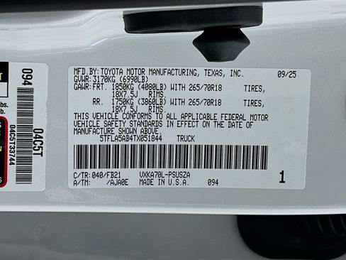 Used 2026 Toyota Tundra SR5 image 31