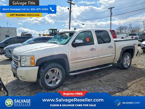 Used 2012 Chevrolet Silverado 1500 LTZ w/ LTZ White Diamond Edition image 1