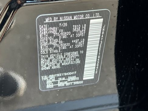 New 2026 Nissan Armada Platinum image 35