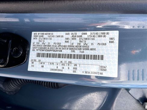 Used 2023 Ford F150 Tremor w/ Equipment Group 402A High AWD/4WD image 33