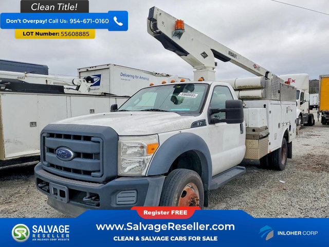 Used 2015 Ford F450 XL w/ Snow Plow Prep Package RWD image 1
