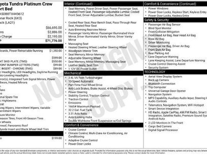 New 2026 Toyota Tundra Platinum