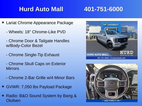 Used 2022 Ford F150 Lariat w/ Equipment Group 502A High image 30