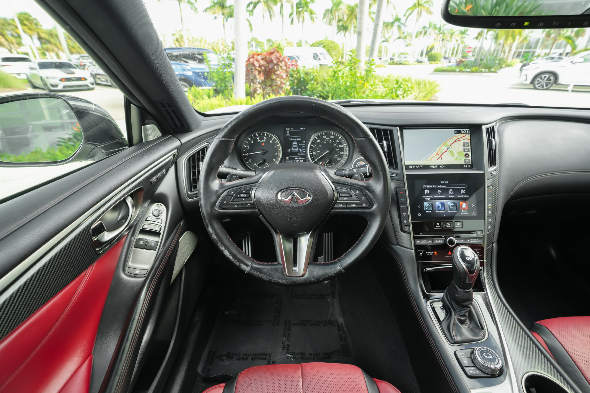 Certified 2022 INFINITI Q60 Red Sport 400 w/ Proactive Package RWD image 12