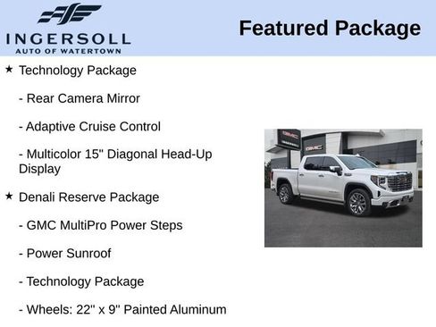 Used 2023 GMC Sierra 1500 Denali w/ Denali Reserve Package AWD/4WD image 15
