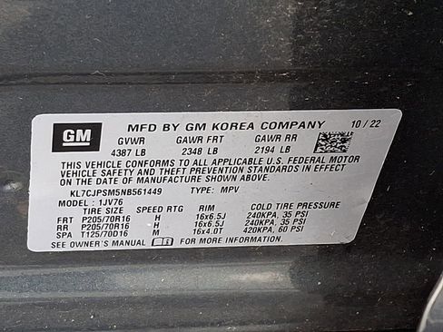 Certified 2022 Chevrolet Trax LT w/ LT Convenience Package image 27