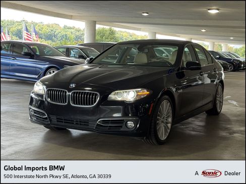 Used 2015 BMW 550i xDrive Sedan AWD/4WD image 1