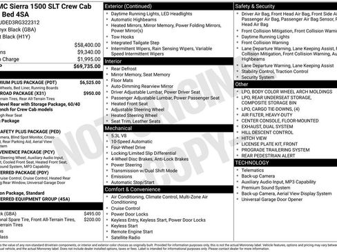 Used 2024 GMC Sierra 1500 SLT w/ SLT Premium Plus Package AWD/4WD image 11