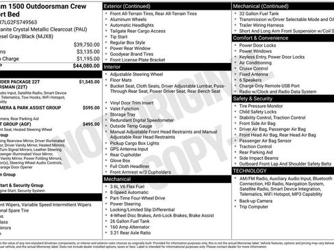 Used 2015 RAM 1500 Outdoorsman image 5