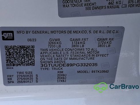 Certified 2023 GMC Sierra 1500 SLT w/ SLT Premium Package AWD/4WD image 26