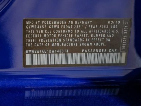 Used 2019 Volkswagen Golf R 4-Door AWD/4WD image 58