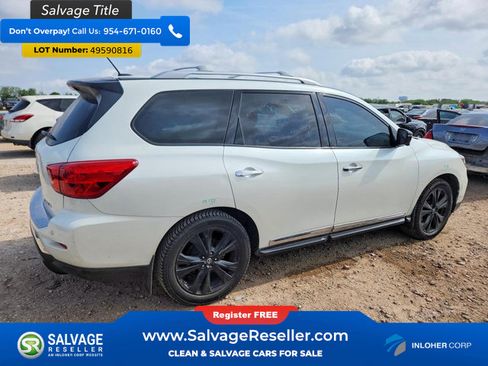 Used 2017 Nissan Pathfinder Platinum w/ Midnight Edition Package image 4