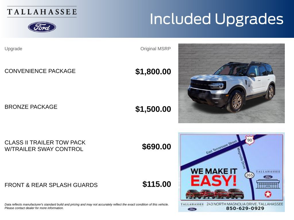 New 2026 Ford Bronco Sport Big Bend w/ Convenience Package AWD/4WD image 3