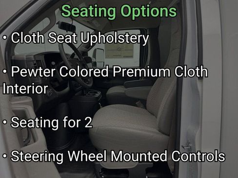 New 2025 Chevrolet Express 3500 w/ Power Convenience Package RWD image 15