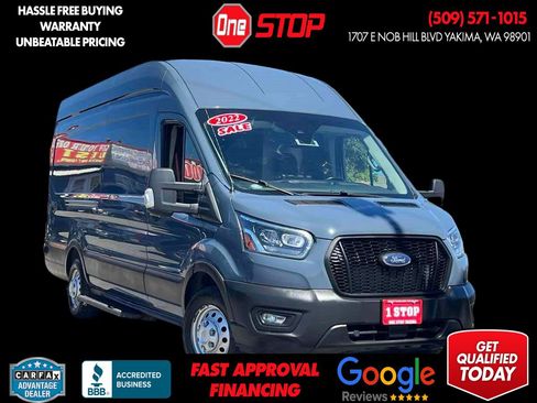 Used 2022 Ford Transit 250 148 High Roof Extended AWD w/ Parcel Delivery Package image 1