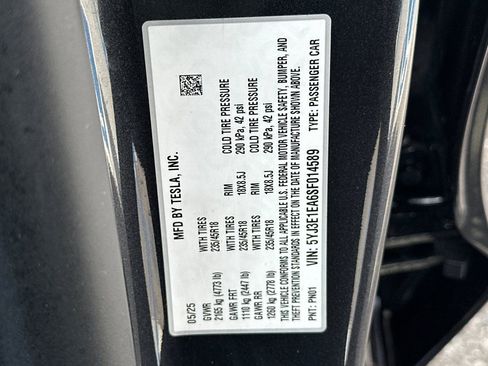 Used 2025 Tesla Model 3 Long Range RWD image 28