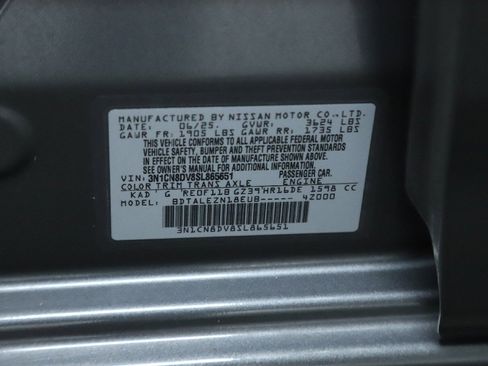 Certified 2025 Nissan Versa S w/ Trunk Package image 20