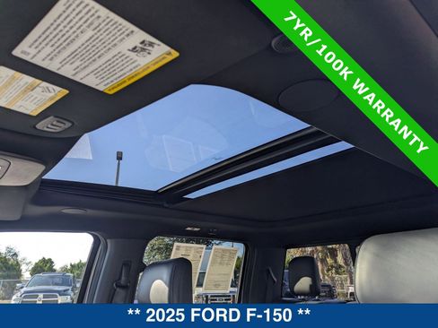 Certified 2025 Ford F150 Platinum w/ Equipment Group 702A High image 29