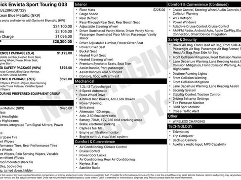 Used 2024 Buick Envista Sport Touring w/ Convenience I Package FWD image 4