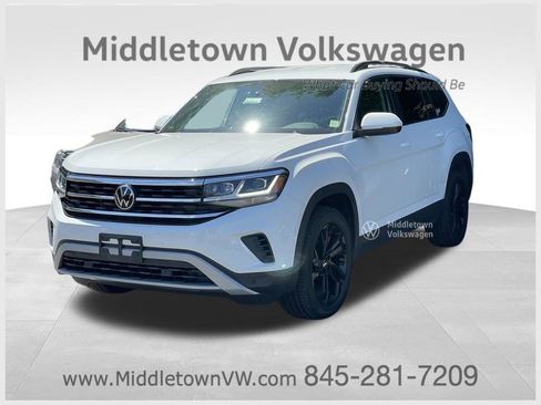Certified 2023 Volkswagen Atlas SE AWD/4WD image 1