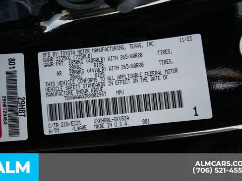 Used 2024 Toyota Sequoia SR5 w/ SR5 Premium Package image 28