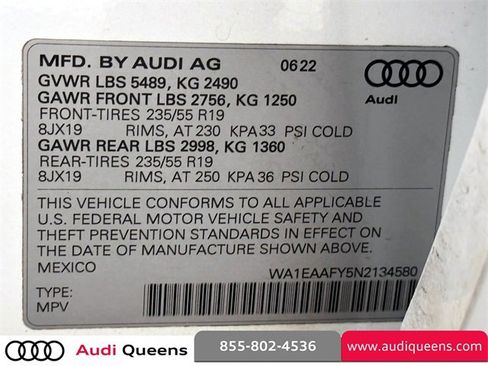 Used 2022 Audi Q5 2.0T Premium Plus w/ Premium Plus Package image 37