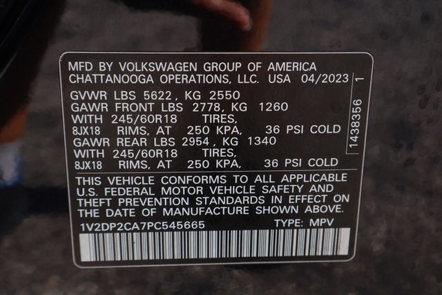 Used 2023 Volkswagen Atlas SE FWD image 28