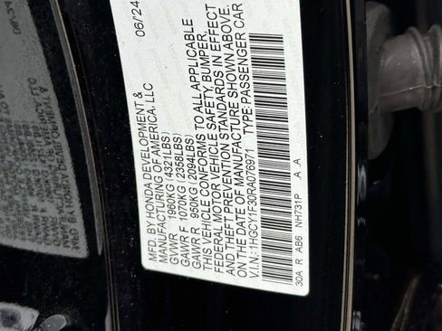 Used 2024 Honda Accord EX image 16