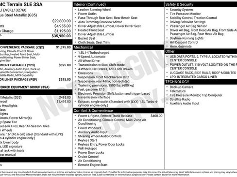 Used 2019 GMC Terrain SLE w/ Driver Convenience Package image 2