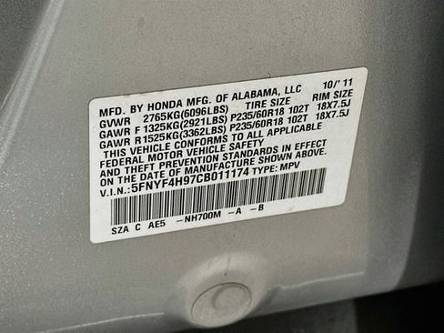Used 2012 Honda Pilot Touring image 35