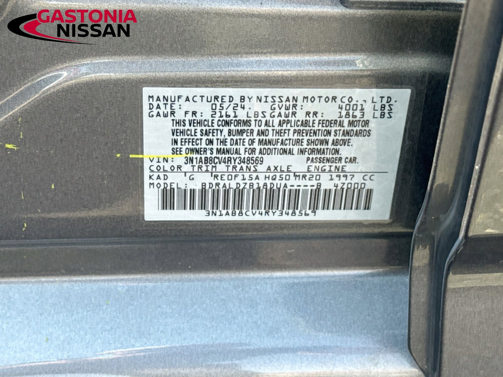 Used 2024 Nissan Sentra SV FWD image 39