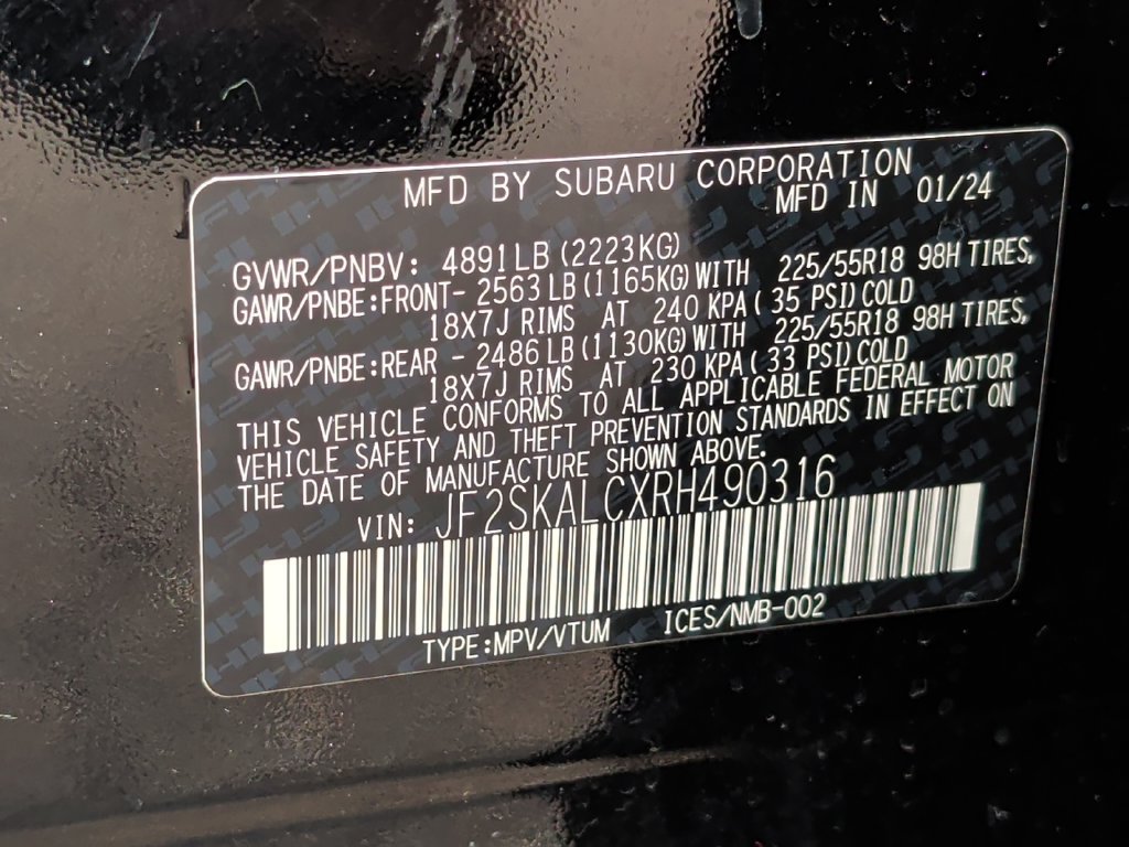 Used 2024 Subaru Forester Limited AWD/4WD image 40
