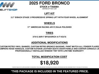 Used 2025 Ford Bronco Heritage Edition video 2