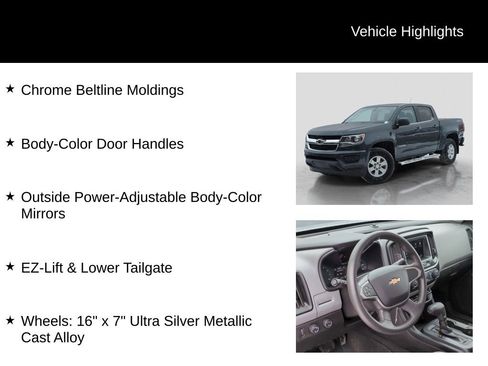 Used 2019 Chevrolet Colorado W/T w/ WT Convenience Package image 26
