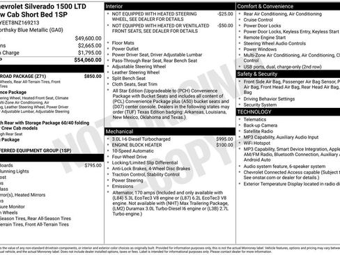 Used 2022 Chevrolet Silverado 1500 RST w/ Z71 Off-Road Package AWD/4WD image 2