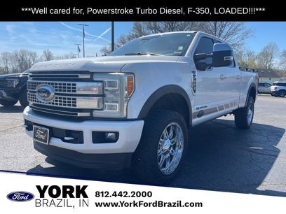 Used 2017 Ford F350 Platinum w/ Platinum Ultimate Package