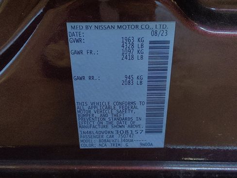 Used 2024 Nissan Altima 2.5 SV image 33