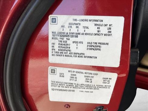 Used 1998 Chevrolet Corvette Convertible w/ Memory Pkg image 15