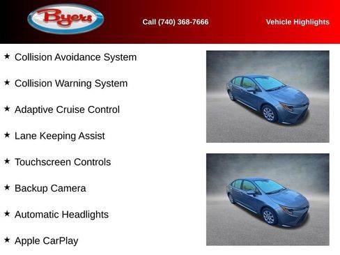 Used 2022 Toyota Corolla LE w/ Carpet Mat Package (TMS) FWD image 10